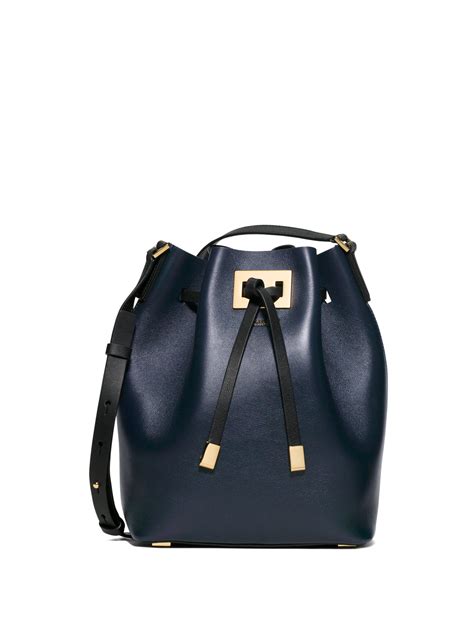 michael kors ocean blue bucket bag|michael kors bucket bag sale.